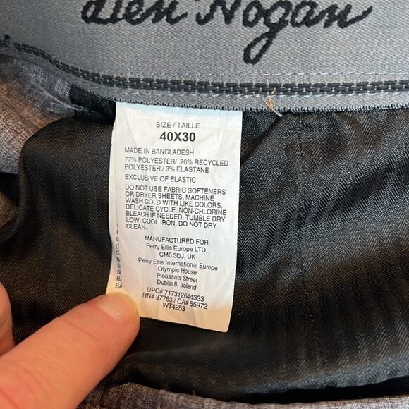 Ben Hogan Golf Men's Performance Flat Front Stretch Waist Pant size 40 READ - Picture 4 of 8